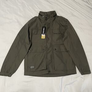 Dri Duck Men’s Size Small Field Jacket Olive Green 5325 Rain Water Resistant Zip
